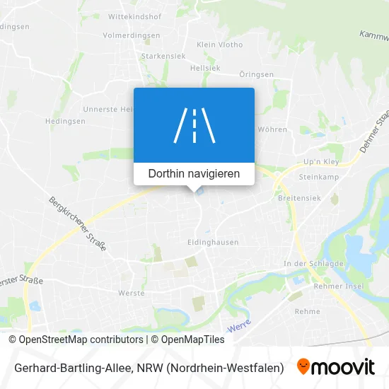 Gerhard-Bartling-Allee Karte