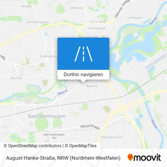 August-Hanke-Straße Karte
