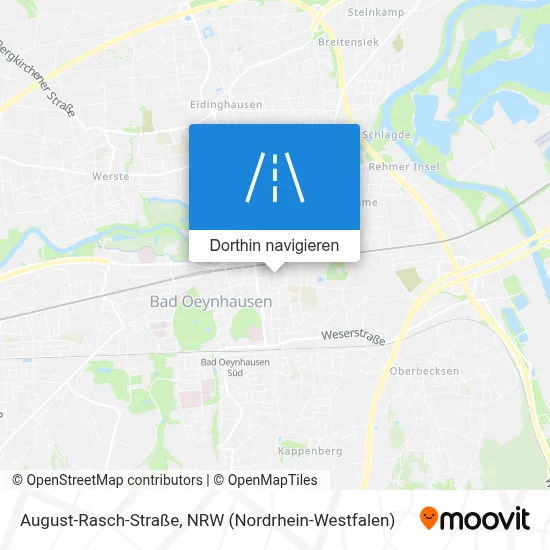 August-Rasch-Straße Karte