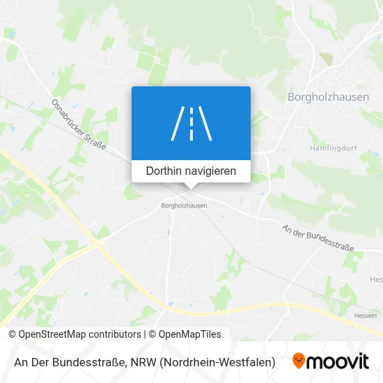 An Der Bundesstraße Karte