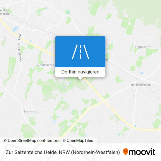 Zur Salzenteichs Heide Karte