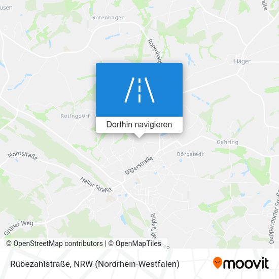 Rübezahlstraße Karte