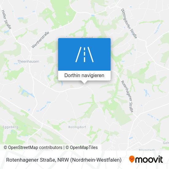 Rotenhagener Straße Karte