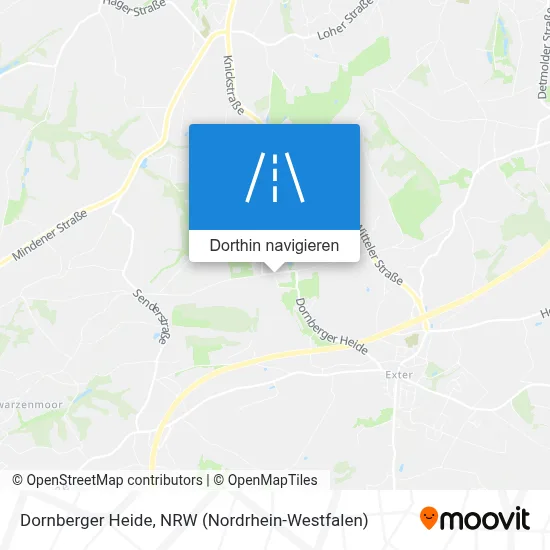 Dornberger Heide Karte