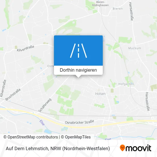 Auf Dem Lehmstich Karte