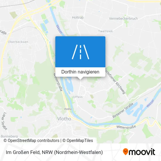 Im Großen Feld Karte