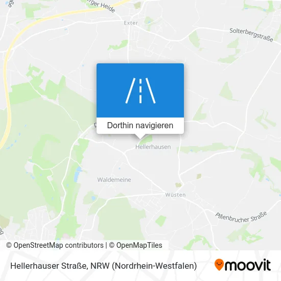 Hellerhauser Straße Karte