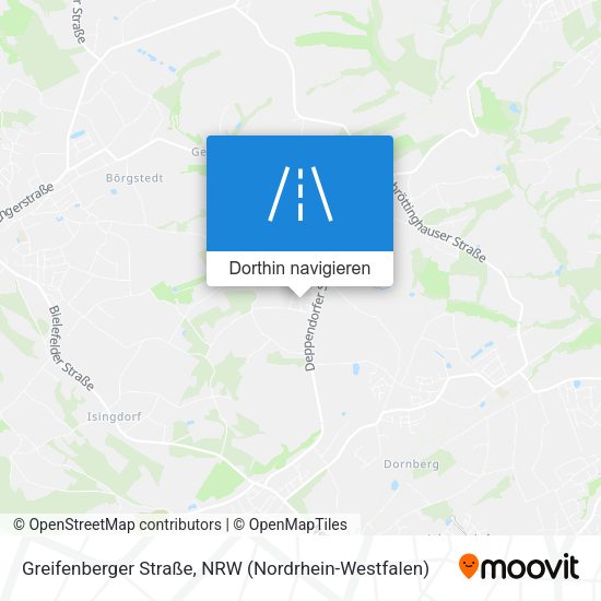 Greifenberger Straße Karte