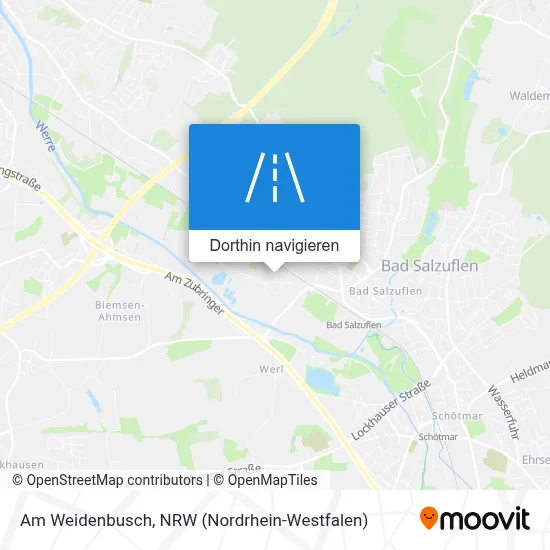 Am Weidenbusch Karte