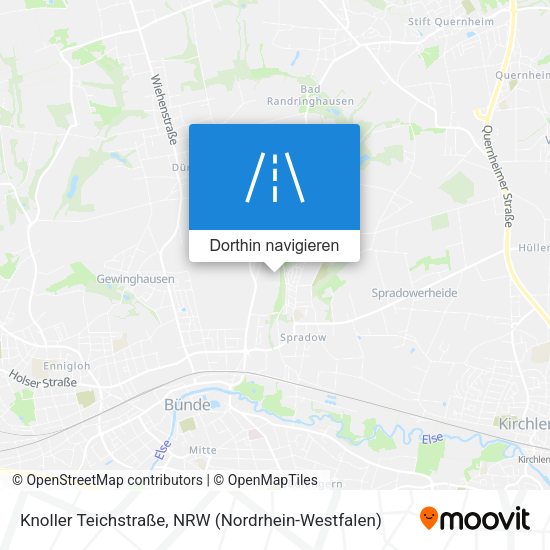 Knoller Teichstraße Karte