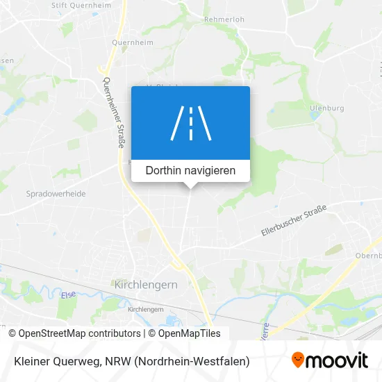 Kleiner Querweg Karte