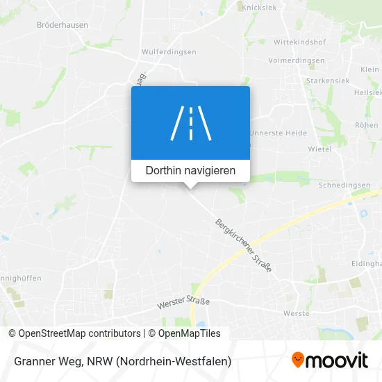 Granner Weg Karte