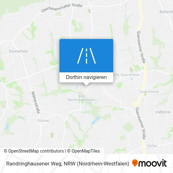 Randringhausener Weg Karte