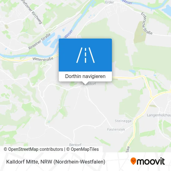 Kalldorf Mitte Karte