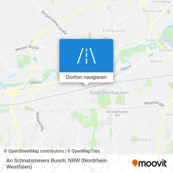 An Schnatsmeiers Busch Karte