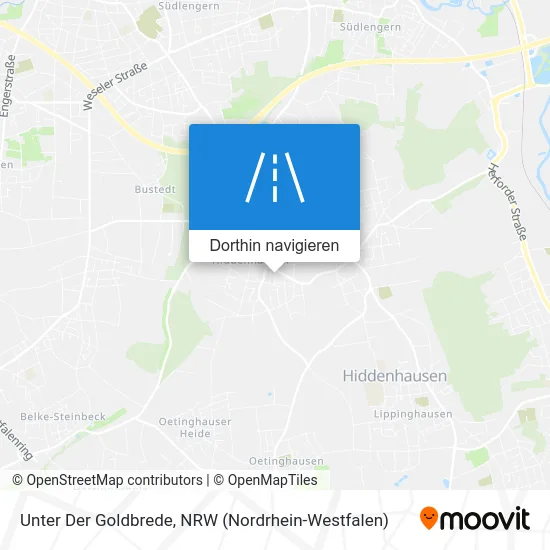 Unter Der Goldbrede Karte