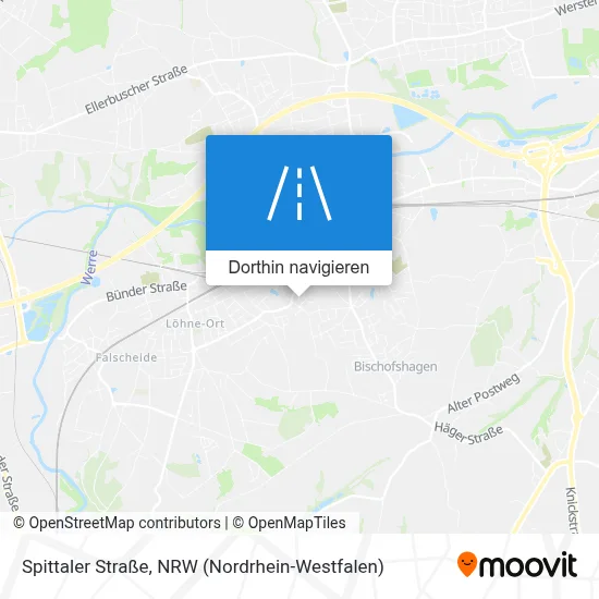 Spittaler Straße Karte