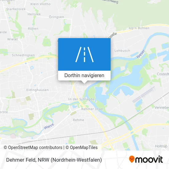 Dehmer Feld Karte