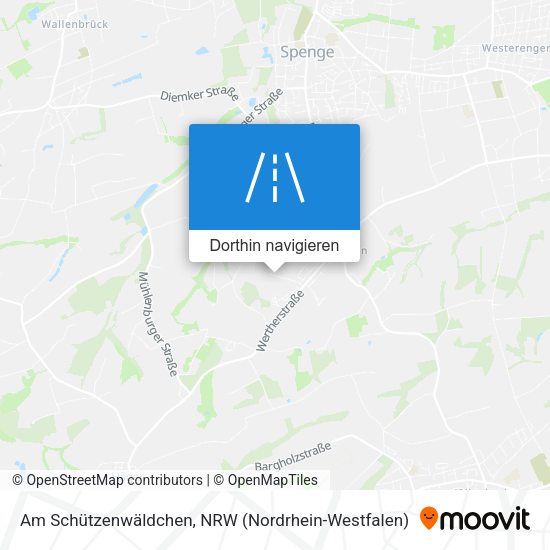 Am Schützenwäldchen Karte