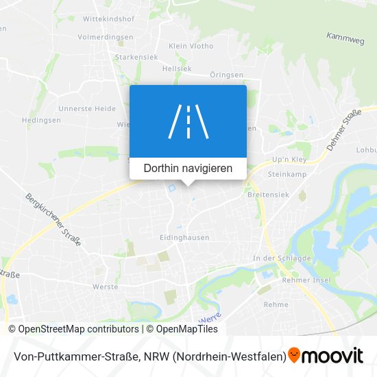 Von-Puttkammer-Straße Karte