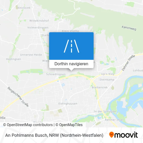 An Pohlmanns Busch Karte