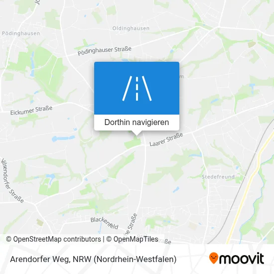 Arendorfer Weg Karte