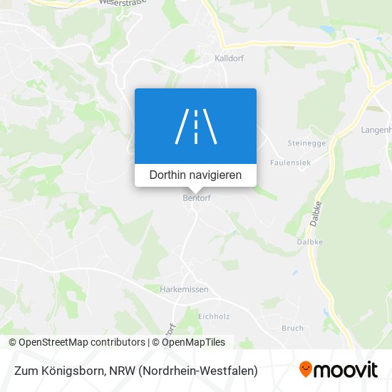 Zum Königsborn Karte