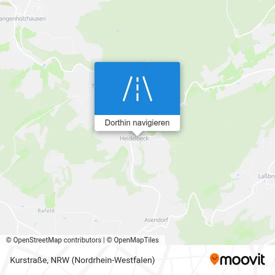 Kurstraße Karte