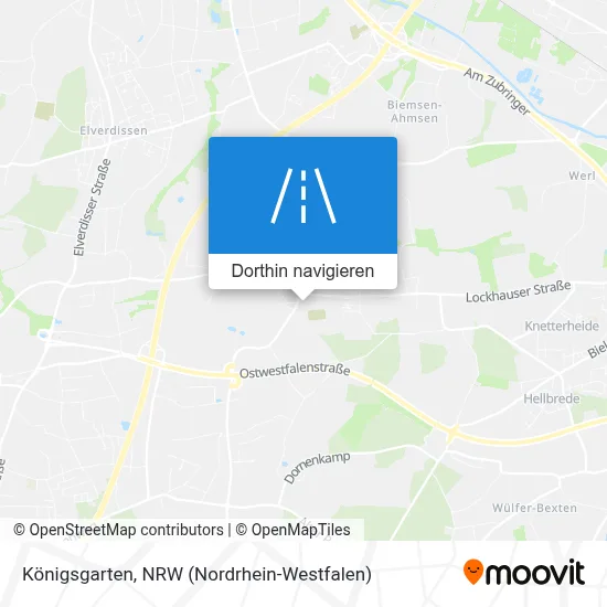Königsgarten Karte