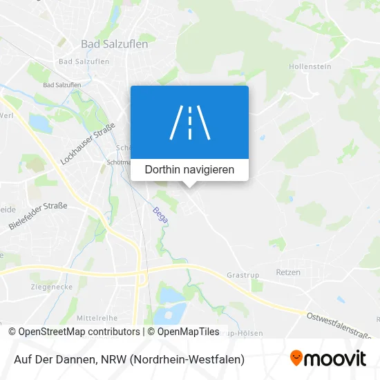 Auf Der Dannen Karte