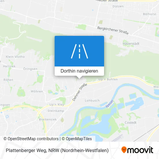 Plattenberger Weg Karte