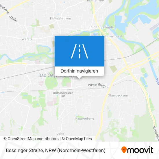 Bessinger Straße Karte