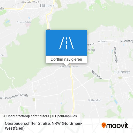 Oberbauerschfter Straße Karte