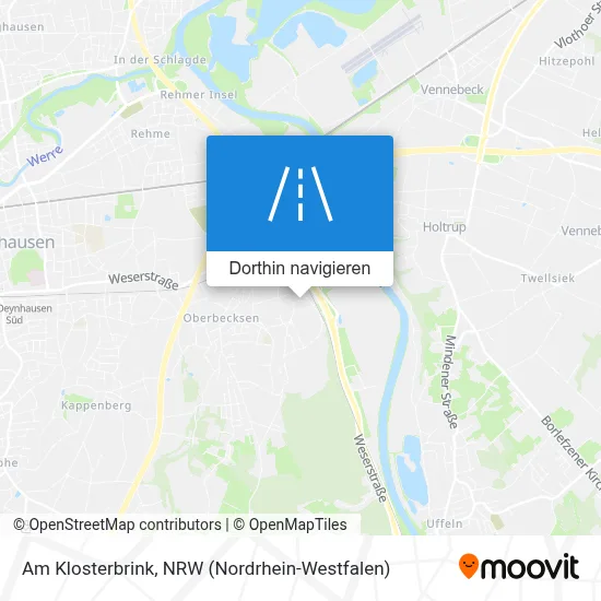 Am Klosterbrink Karte