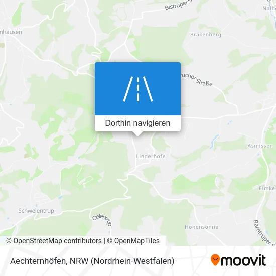 Aechternhöfen Karte