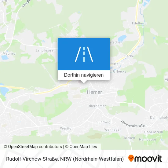Rudolf-Virchow-Straße Karte