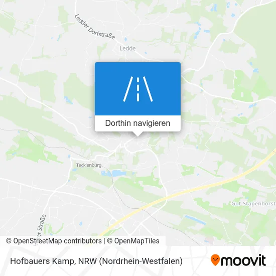 Hofbauers Kamp Karte