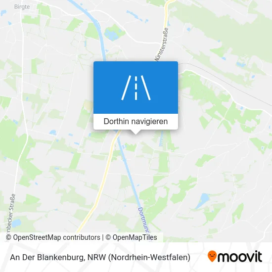 An Der Blankenburg Karte