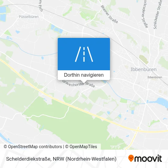 Schelderdiekstraße Karte