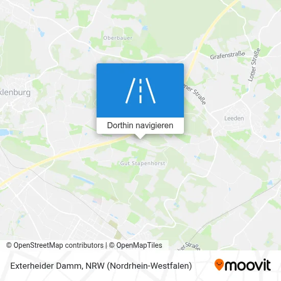 Exterheider Damm Karte