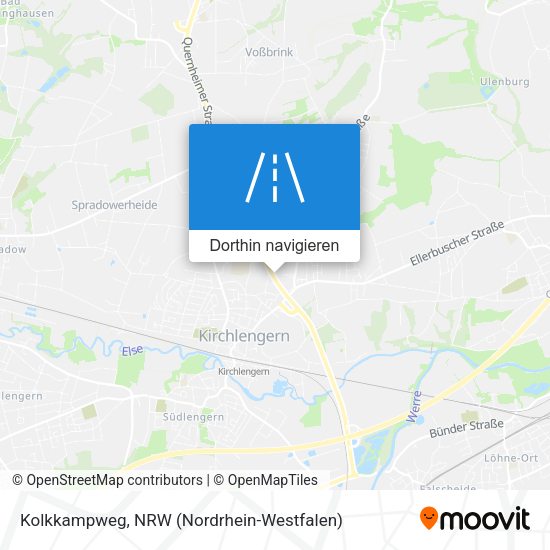 Kolkkampweg Karte