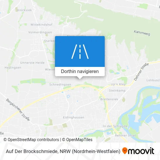 Auf Der Brockschmiede Karte