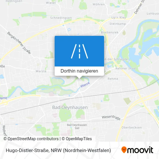 Hugo-Distler-Straße Karte