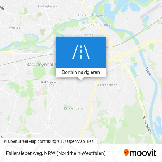 Fallerslebenweg Karte