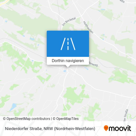 Niederdorfer Straße Karte