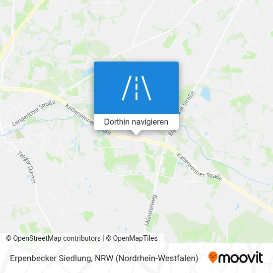 Erpenbecker Siedlung Karte