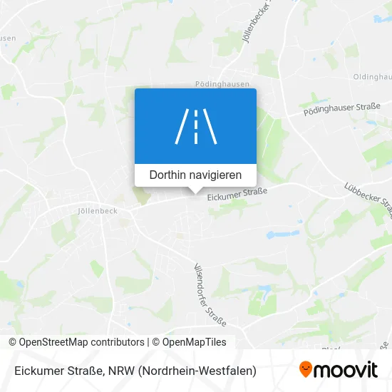Eickumer Straße Karte