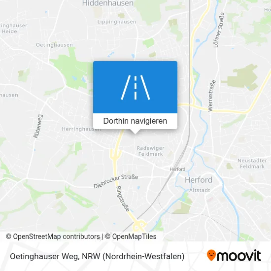 Oetinghauser Weg Karte