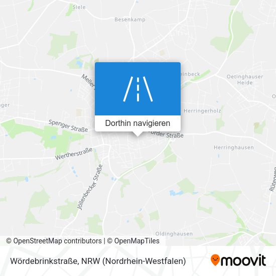 Wördebrinkstraße Karte