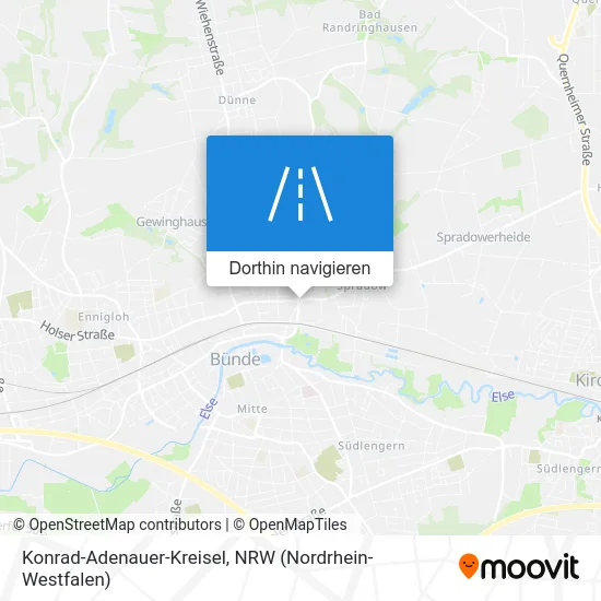 Konrad-Adenauer-Kreisel Karte